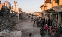 米、シリア復興支援拠出を中止＝早期撤退否定、ＩＳ掃討継続