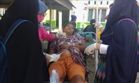 スラウェシ島大地震、４８人死亡＝津波襲来、病院も損壊－インドネシア