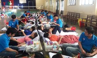 ラムドン省における自発的献血運動が展開される
