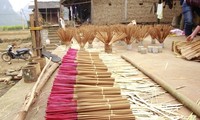 ヌン族の伝統的な線香製造職業