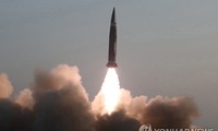 朝鮮、弾道ミサイルを連続で発射