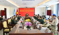 ベトナムの国連平和維持部隊 深く印象つける