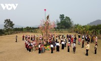 ソンラ省モクチャウ高原のタイ族の雨乞い祭り