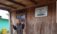 クアンナム省ラン村アロ集落の有力者ブリウ・ポさん