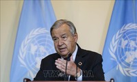 国連事務総長「今こそ即時停戦の時」ガザ地区への支援訴え