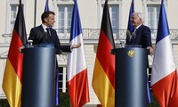 フランスのマクロン大統領、ドイツを国賓訪問　24年ぶり