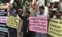 Penduduk Pakistan berseru kepada Pemerintah negara ini supaya menghentikan hubungan sekutu dengan Amerika Serikat