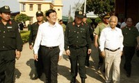 Presiden Vietnam Truong Tan Sang melakukan kunjungan kerja di provinsi Gia Lai.