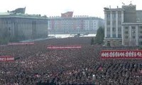 Peringatan ultah ke-100 Hari Lahirnya Almarhum Presiden Kim Il-sung di Pyong Yang.