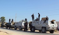 Mesir menggelarkan kekuatan keamanan besar di semenanjung Xinai