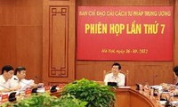 Presiden Vietnam Truong Tan Sang memimpin sidang ke-7 Badan Pengarahan  reformasi hukum.