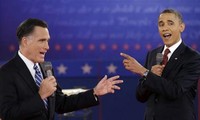 Perdebatan terakhir antara Presiden Barack Obama dan lawannya Mitt Romney tentang politik luar negeri Amerika Serikat