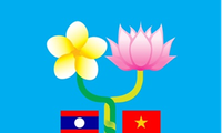 Rapat umum  untuk memperingati  tradisi persekutuan militan Vietnam-Laos