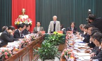 Sekjen KS PKV melakukan temu kerja dengan Kementerian Perencanaan dan Investasi Vietnam.