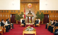 PM Vietnam, Nguyen Tan Dung menerima Menlu Serbia, Ivan Mrkic