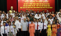 Konferensi evaluasi sementara masa  dua tahun pelaksanaan   gerakan: “Belajar dan bertindak sesuai dengan keteladanan moral Ho Chi Minh”