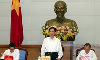 PM Vietnam Nguyen Tan Dung melakukan temu kerja dengan Legiun Veteran Perang Vietnam.
