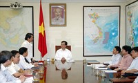 PM Vietnam, Nguyen Tan Dung melakukan temu kerja dengan para pemimpin teras dua provinsi Phu Tho dan Ha Nam