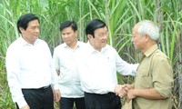 Presiden Vietnam Truong Tan Sang  melakukan kunjungan kerja di provinsi Cao Bang