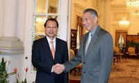 Vietnam dan Singapura  sepakat melaksanakan secara sukses  isi-isi kemitraan strategis