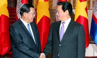 PM Vietnam, Nguyen Tan Dung  memulai kunjungan kerja di Kamboja