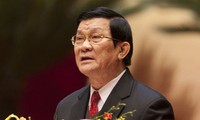 Ucapan Selamat Tahun Baru Presiden Vietnam sehubungan dengan Hari Raya Tahun Baru Tradisional Imlek (atau Hari Raya Tet)-2014.