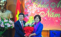 Wakil Ketua MN  Nguyen Thi Kim Ngan mengunjungi  VOV.