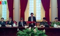 Kantor  Presiden Vietnam  mengumumkan dua peraturan negara