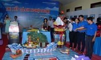 Pesta tentang sosialisasi  buku dengan tema: “ Laut dan pulau yang suci dari Kampung halaman”  di provinsi Quang Ngai.