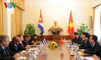Hubungan solidaritas dan kerjasama Vietnam-Kuba terus  diperkokoh dan diperkembang secara komprehensif.