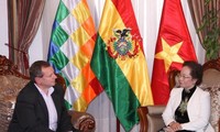 Wapres Vietnam Nguyen Thi Doan melakukan kunjungan kerja di Bolivia