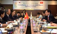 Vietnam-Republik Korea  melakukan penelitian dan perbahasan menurut program: “Konsultasi Laporan Vietnam-tahun 2015”. 