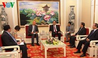 Menteri Keamanan Publik Vietnam,Tran Dai Quang menerima Duta Besar Swiss, Andrej Motyl