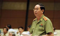 MN Vietnam membahas Laporan tentang pekerjaan mencegah dan memberantas kriminalitas dan korupsi tahun 2015