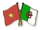 Memperingatan ultah ke-61  Hari Nasional Republik Aljazair Demokrasi dan Rakyat.