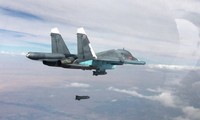 Angkatan udara Rusia dan Perancis menghancurkan banyak target IS