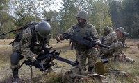 Ukraina mengizinkan serdadu-serdadu asing berpartisipasi pada latihan perang bersama
