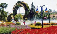Taman Bunga Kota: Tempat berhimpun hampir semua jenis bunga di kota Da Lat