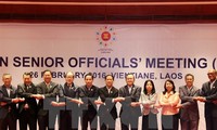 Konferensi SOM ASEAN di Laos berbahas tentang banyak masalah penting