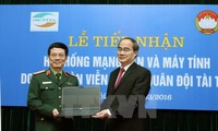 Viettel membantu Front Tanah Air Vietnam membangun jaringan LAN dan sistim komputer demi pekerjaan pemilihan