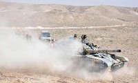 Tentara Suriah merebut kembali kontrol terhadap benteng kuno Palmyra dari tangan IS