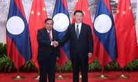 Tiongkok dan Laos memperkuat hubungan bilateral.