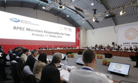 Pembukaan Konferensi Menteri Perdagangan APEC di Peru