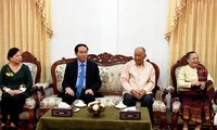 Presiden Vietnam, Tran Dai Quang mengakhiri kunjungan kenegaraan di RDR Laos