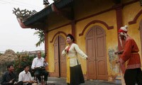 Kelub opera Cheo di desa Khuoc membawa seni opera Cheo di semua daerah