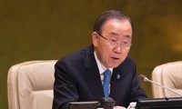 Sekjen PBB Ban Ki-moon mendesak  Presiden terpilih AS mendukung Perjanjian Paris