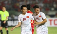 Tim seleksi Sepak Bola Vietnam menang dalam pertandingan pertama di AFF Suzuki Cup -2016