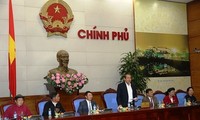 Deputi PM Vietnam, Truong Hoa Binh menerima delegasi orang-orang yang berprestise dan tipikel etnis minoritas provinsi Bac Giang