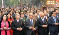 PM Vietnam, Nguyen Xuan Phuc menghadiri Pesta Bukit Dong Da