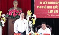 Wakil Ketua MN Vietnam, Phung Quoc Hien mengadakan temu kerja di provinsi Phu Yen